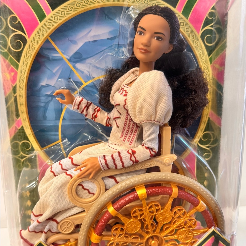 Disney Action Figure with White and Red Outfit